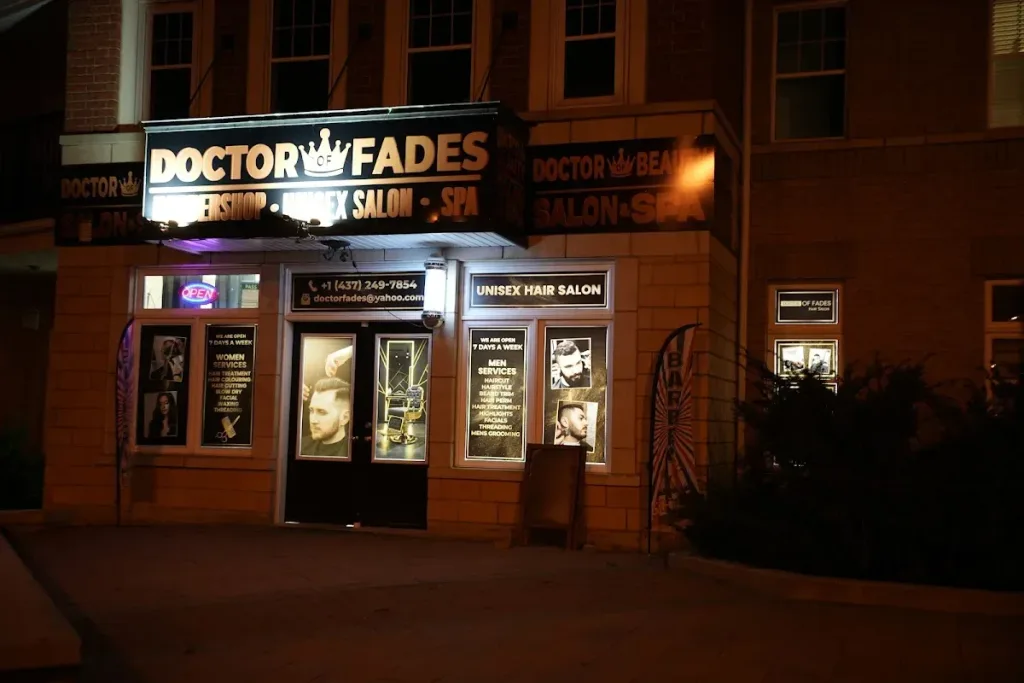 Doctor of Fades – Barbershop • Unisex Salon • Spa — Barber shop in Brampton
